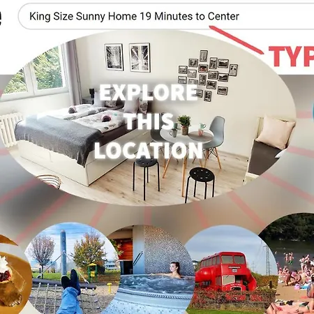 King Size Sunny 19 Minutes To Center *